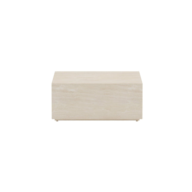 Lissabon sohvapöytä ulkokäyttöön 80x80x35 cm - beige - KalusteDuo_Huonekaluliike_Pöytä ulkokäyttöön