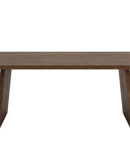 Logga ruokapöytä - savustettu tammi - 210x100 cm - #KalusteDuo_#Huonekaluliike_Ruokapöytä