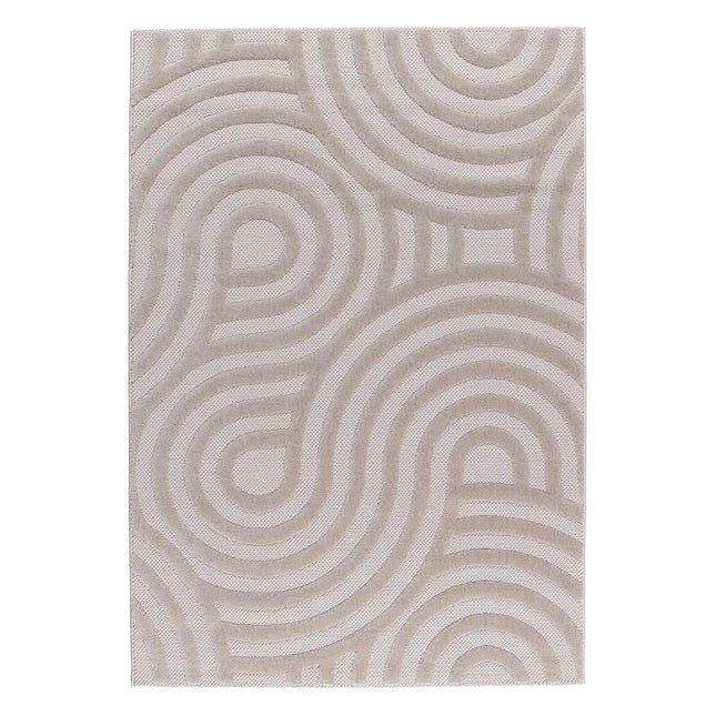 Loop matto taupe - 160x230 cm tai 200x290 cm - KalusteDuoHuonekaluliikeMatto