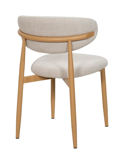 Lulu ruokatuoli - vaalea beige / tammi - KalusteDuo_Huonekaluliike_Ruokatuoli
