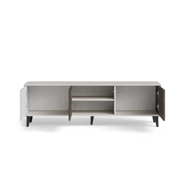 Lumo TV-taso 150 cm - pähkinä/cashmere - KalusteDuo_Huonekaluliike_TV-taso