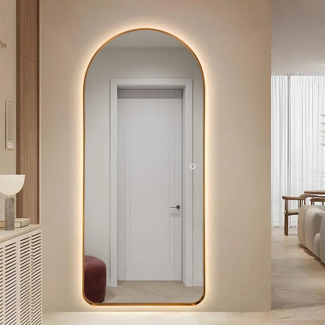 Luna Kaaripeili LED ‑seinäpeili 60x165 cm - KalusteDuo_Huonekaluliike_Peili