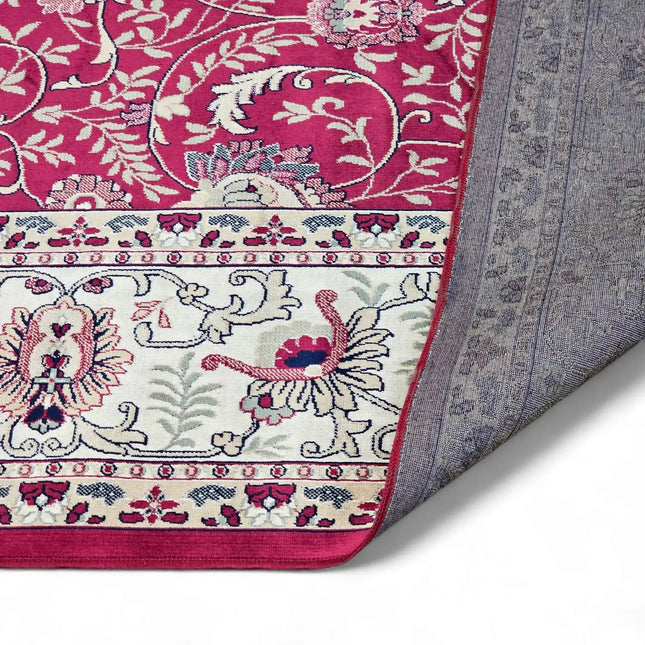 Luxor punainen viskoosimatto - KalusteDuoHuonekaluliikeMatto