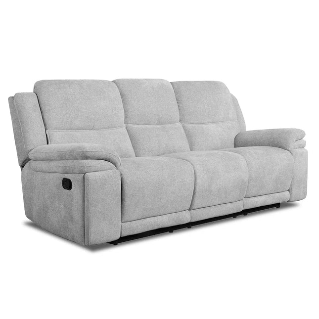 Madeira 3‑istuttava recliner‑sohva – harmaa - KalusteDuo_Huonekaluliike_recliner sohva