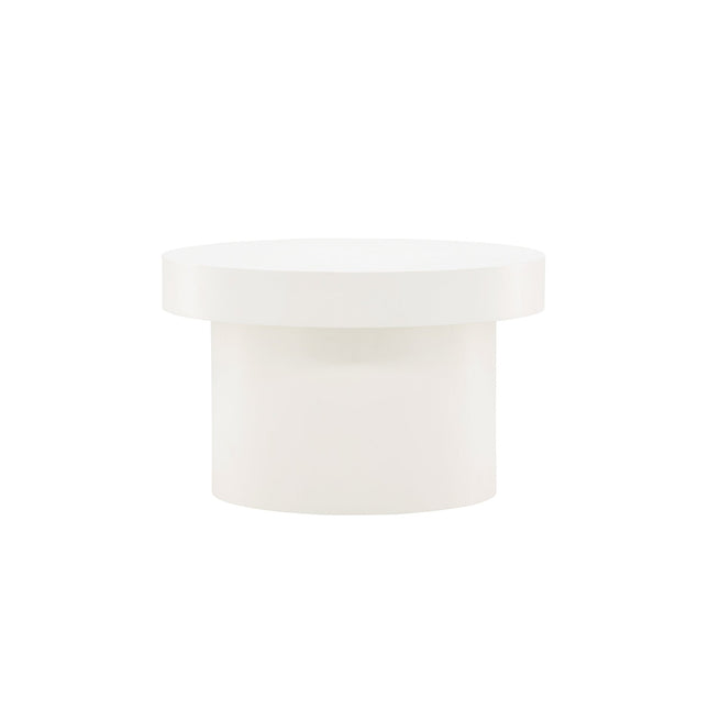 Malung sohvapöytä φ80 cm - Valkoinen - KalusteDuo_Huonekaluliike_Pöytä