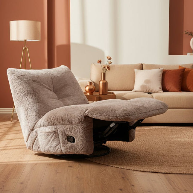 Mello lepotuoli - recliner mekanismilla / mocca - KalusteDuo_Huonekaluliike_recliner tuoli