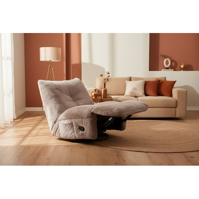 Mello lepotuoli - recliner mekanismilla / mocca - KalusteDuo_Huonekaluliike_recliner tuoli