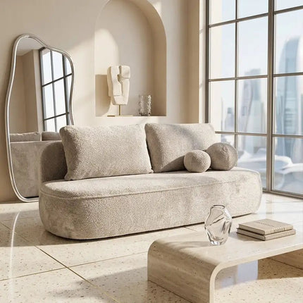 Mellow vuodesohva - beige - KalusteDuo_Huonekaluliike_Vuodesohva