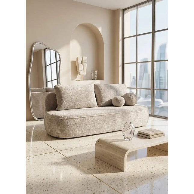 Mellow vuodesohva - beige - KalusteDuo_Huonekaluliike_Vuodesohva