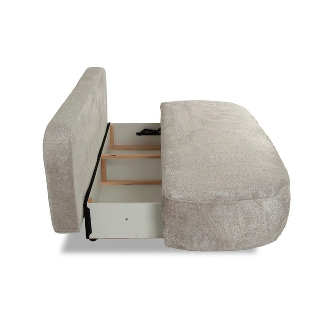 Mellow vuodesohva - beige - KalusteDuo_Huonekaluliike_Vuodesohva