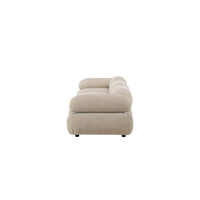 Mika moduulisohva beige/hopea 3 osaa - KalusteDuo_Huonekaluliike_Sohva