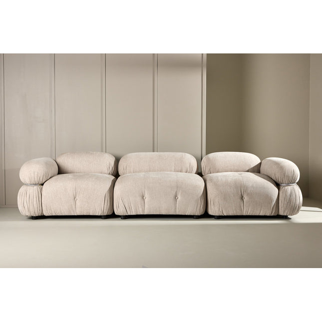 Mika moduulisohva beige/hopea 3 osaa - KalusteDuo_Huonekaluliike_Sohva