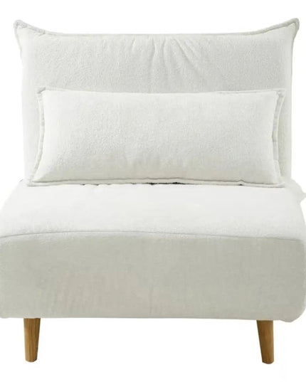 Milla nojatuolisänky valkoinen – 88 cm vuodetuoli - KalusteDuo_Huonekaluliike_vuodetuoli