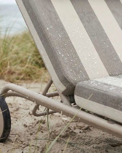 Mollis Sunbed Taupe - aurinkosänky ulkokäyttöön - KalusteDuo_Huonekaluliike_Aurinkovuode