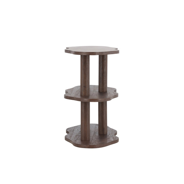 Moln hylly 120x45x75 cm - MDF ja mokka 3D-paperi - KalusteDuo_Huonekaluliike_Säilytyskaluste