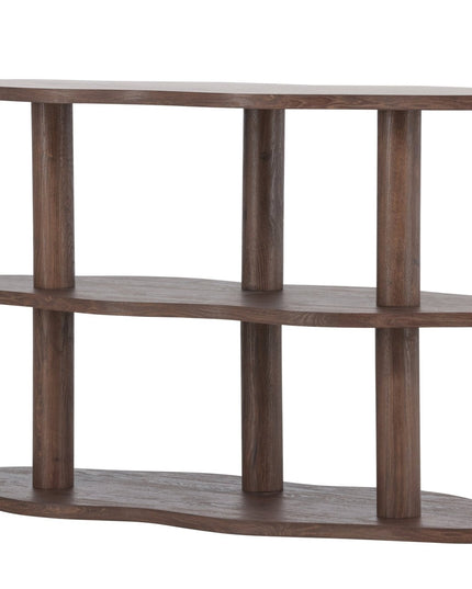 Moln hylly 120x45x75 cm - MDF ja mokka 3D-paperi - KalusteDuo_Huonekaluliike_Säilytyskaluste