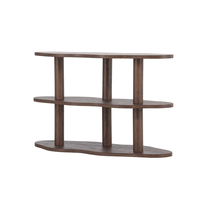 Moln hylly 120x45x75 cm - MDF ja mokka 3D-paperi - KalusteDuo_Huonekaluliike_Säilytyskaluste