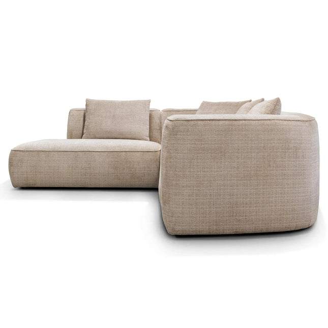 Monaco kulmasohva 282 cm – beige, oikea ja vasen kätisyys - KalusteDuo_Huonekaluliike_Kulmasohva