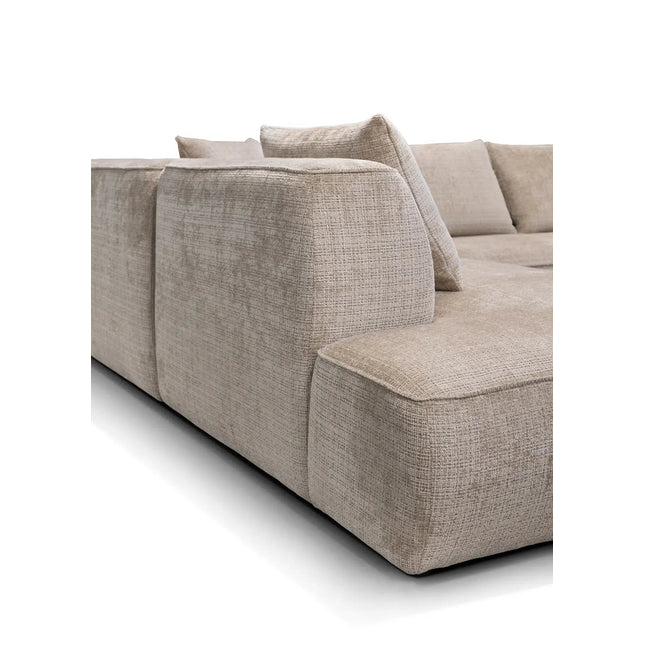 Monaco kulmasohva 282 cm – beige, oikea ja vasen kätisyys - KalusteDuo_Huonekaluliike_Kulmasohva