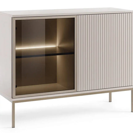 Mona‑senkki 104 cm - kashmir LED‑valaistuksella - KalusteDuo_Huonekaluliike_Senkki