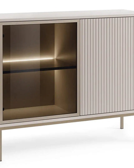 Mona‑senkki 104 cm - kashmir LED‑valaistuksella - KalusteDuo_Huonekaluliike_Senkki