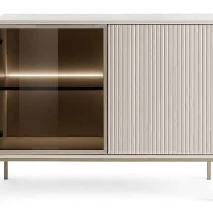 Mona‑senkki 104 cm - kashmir LED‑valaistuksella - KalusteDuo_Huonekaluliike_Senkki