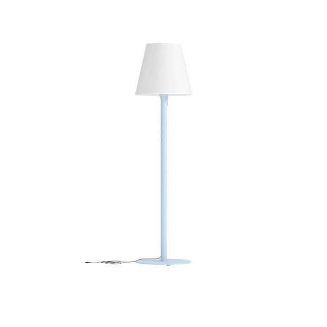 Moris lattiavalaisin ø50*187cm - Vaaleansininen / Valkoinen - KalusteDuo_Huonekaluliike_Valaisin ulkokäyttöön