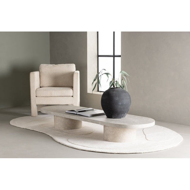 Narvik sohvapöytä - beige / MDF - KalusteDuo_Huonekaluliike_Pöytä
