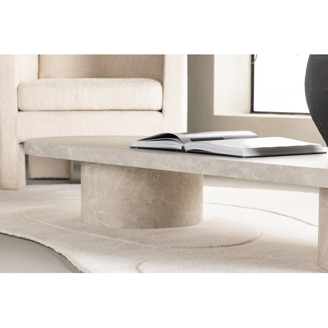 Narvik sohvapöytä - beige / MDF - KalusteDuo_Huonekaluliike_Pöytä
