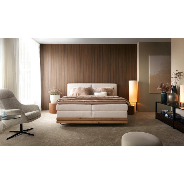 Nebia jenkkisänky säilytystilalla – massiivitammi, 140/160/180x200 cm - #KalusteDuo_#Huonekaluliike_Jenkkisänky