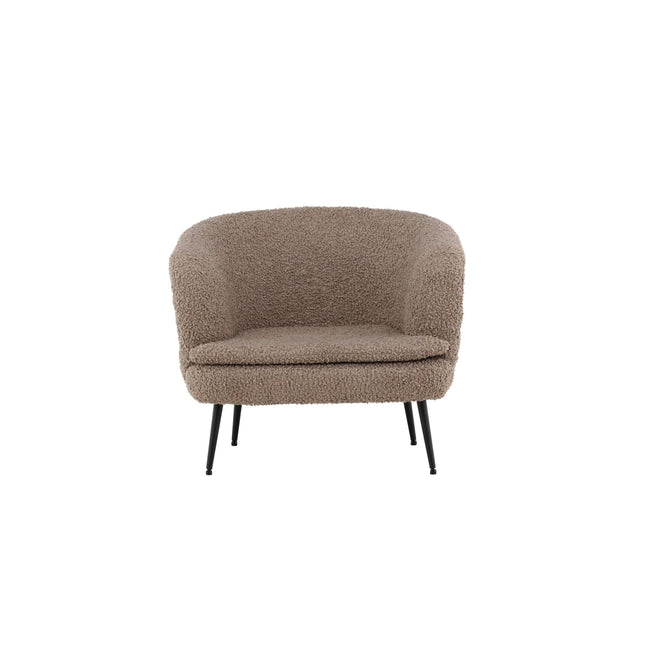 Nordkoster yhden istuttava sohva - Tumma beige teddy - #KalusteDuo_#Huonekaluliike_Nojatuoli