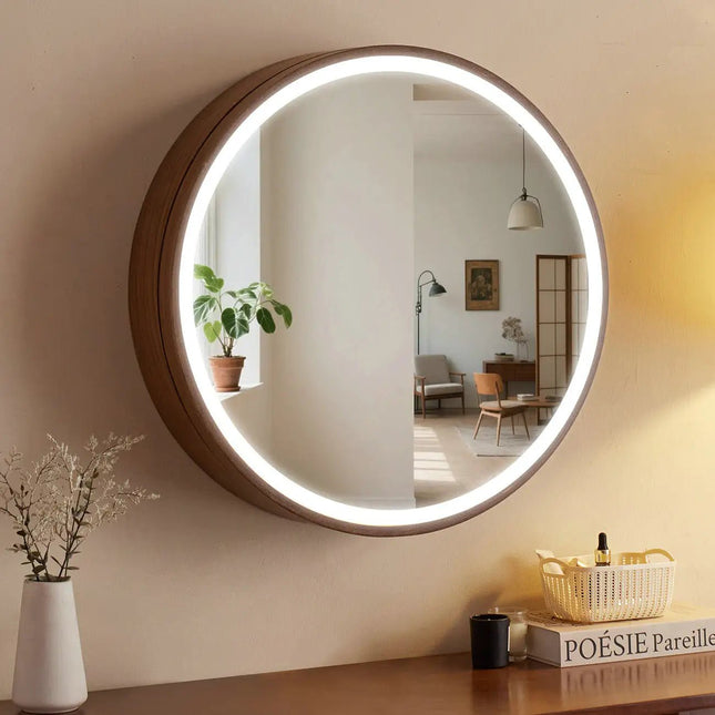 Nova LED‑peilikaappi – peili säilytystilalla - KalusteDuo_Huonekaluliike_peilikaappi