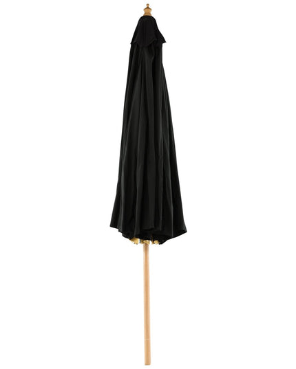 Nypo - aurinkovarjo kallistuksella- musta - 330cm - KalusteDuo_Huonekaluliike_Aurinkovarjo