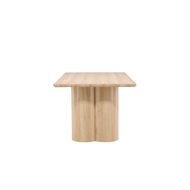 Olivia ruokapöytä 100x210 cm - Luonnonvärinen - KalusteDuo_Huonekaluliike_Ruokapöytä