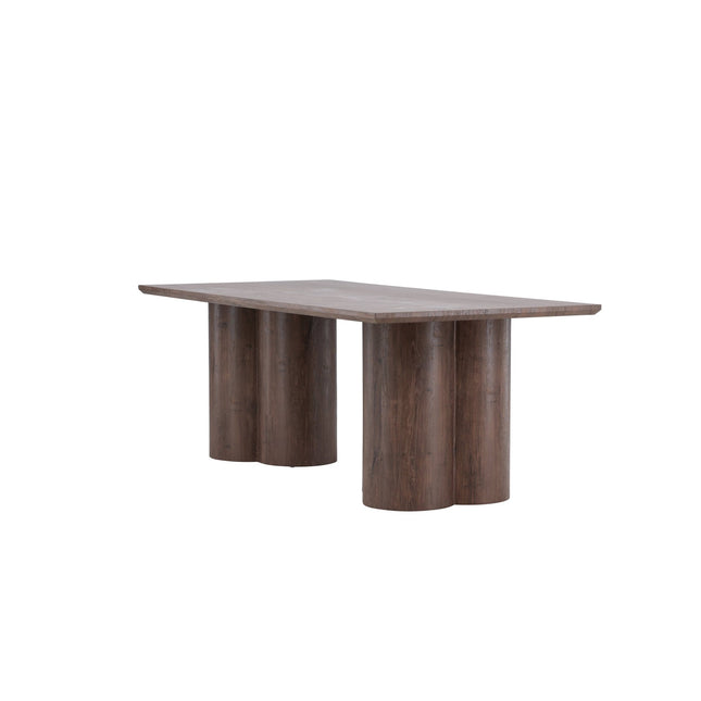 Olivia ruokapöytä 100x210 cm - Mocca - KalusteDuo_Huonekaluliike_Ruokapöytä