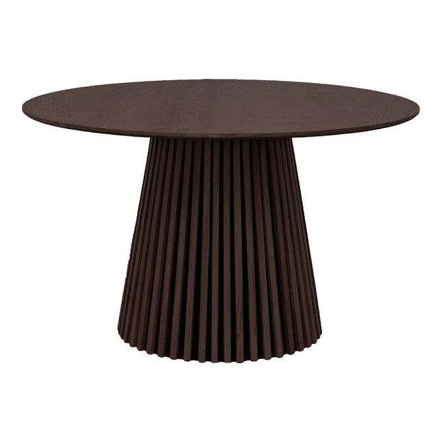 Osaka Ruokapöytä Ø120 cm ruskea - KalusteDuo_Huonekaluliike_Ruokapöytä
