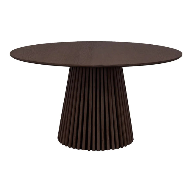 Osaka Ruokapöytä Ruskea ø140 cm - KalusteDuo_Huonekaluliike_Ruokapöytä