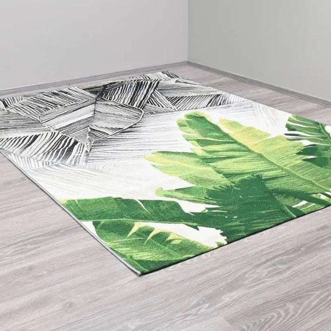 Palmu vihreä - KalusteDuoHuonekaluliikeMatto