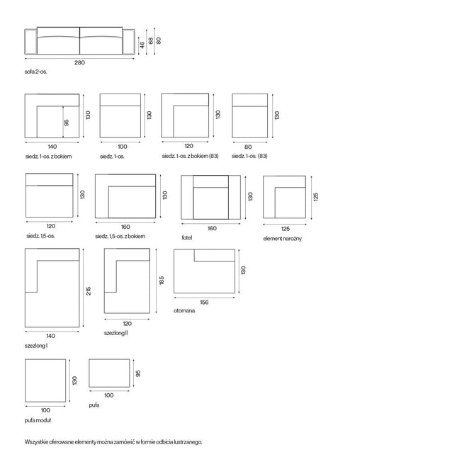 Paradiso divaanisohva - 280 cm - #KalusteDuo_#Huonekaluliike_divaanisohva