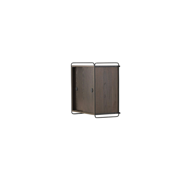 Paris seinäkaappi 61x35x67,8cm - mokka MDF - KalusteDuo_Huonekaluliike_Säilytyskaluste