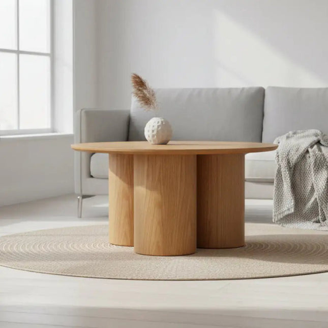 Pillar sohvapöytä - tammiviilu - KalusteDuo_Huonekaluliike_sohvapöytä