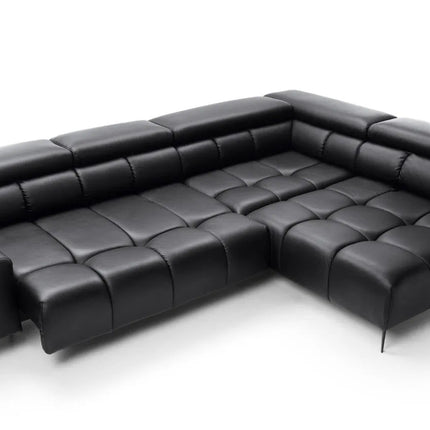 Plaza L kulmasohva aidolla nahalla - KalusteDuoHuonekaluliikeKulmasohva