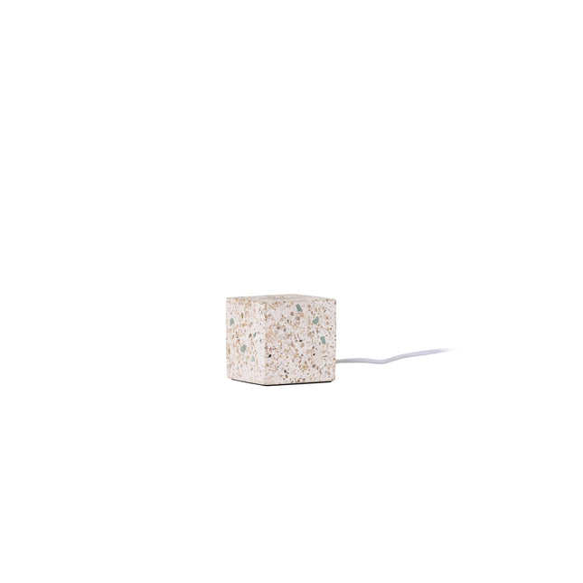 Rilche pöytävalaisin - harmaa / kirkas lasi - KalusteDuo_Huonekaluliike_Valaisin