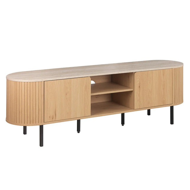 Ronda TV‑taso 160 cm - tammi - KalusteDuoHuonekaluliikeTV - taso