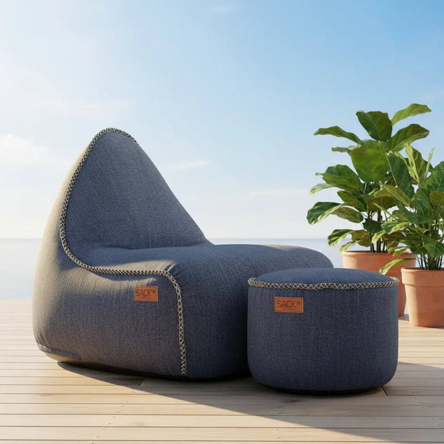 SACKit Cobana säkkituoli - Kirra Indigo - KalusteDuoHuonekaluliikesäkkituoli