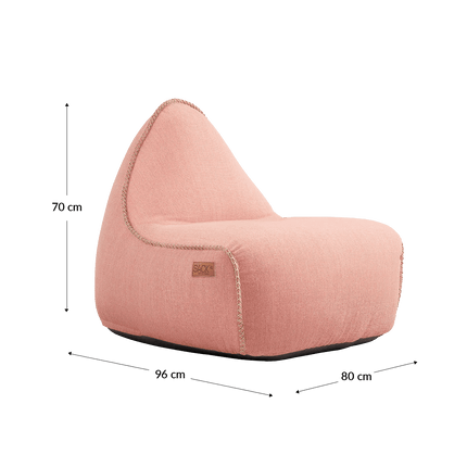 SACKit Cobana säkkituoli - Rose - KalusteDuoHuonekaluliikesäkkituoli