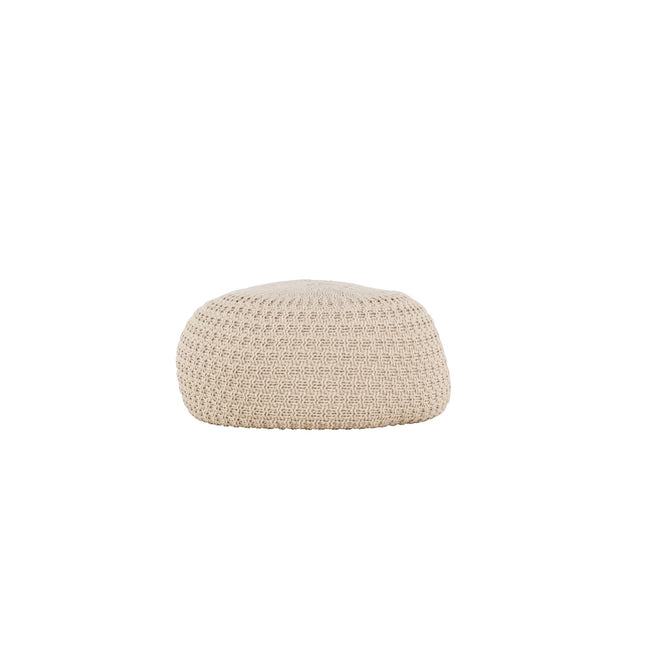 Sam pyöreä rahi - ⌀45 / beige - KalusteDuo_Huonekaluliike_Rahi
