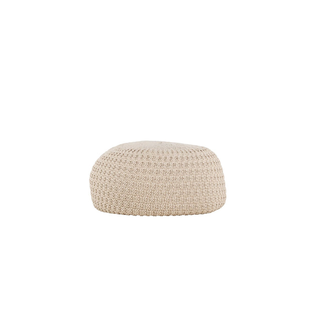 Sam pyöreä rahi - ⌀45 / beige - KalusteDuo_Huonekaluliike_Rahi