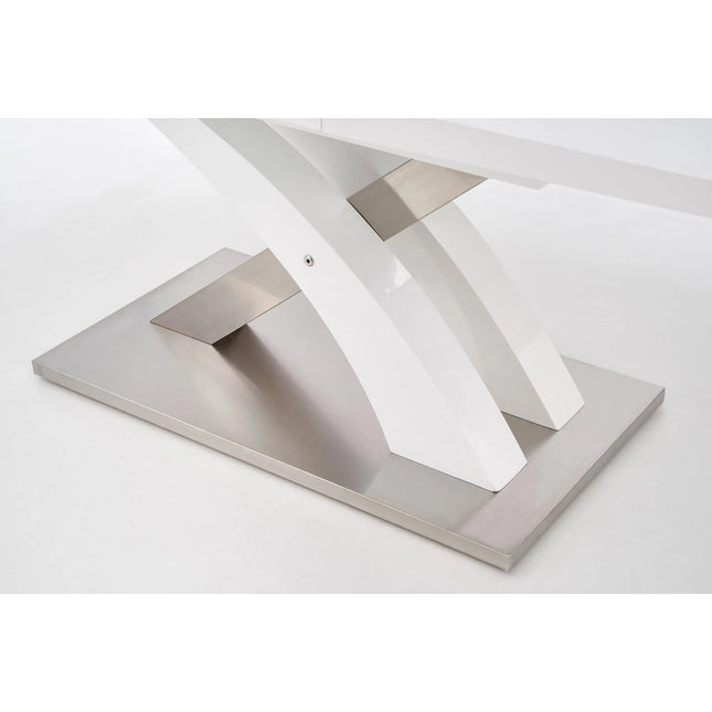 Sandra valkoinen ruokapöytä - KalusteDuo_Huonekaluliike_pöydät