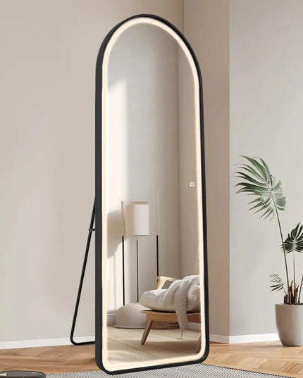 Serenity Arch ‑ kaaripeili LED‑valolla 60x165 cm - KalusteDuo_Huonekaluliike_Peili